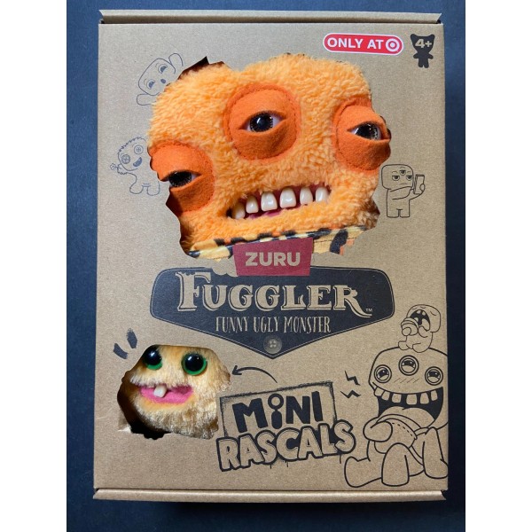 Zuru Fuggler DOUBLE TROUBLE MINI RASCALS ANNOYED ALIEN #144 Orange