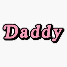 Magnet Daddy Magnet Bumper Sticker Car Magnet Flexible Reuseable Magnetic Vinyl 5"