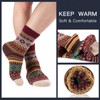 COOPLUS Warm Wool Socks Mens Winter Thermal Thick Crew Cold