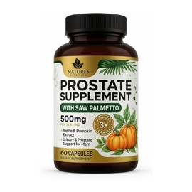Nutrized Natural Prostate Support Supplement to Promote Healthy Prostate Function Tablets/Capsules