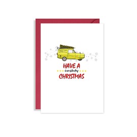 Funny Only Fools and Horses Christmas Card - Have a Cushty Xmas - Funny Christmas Card for Dad