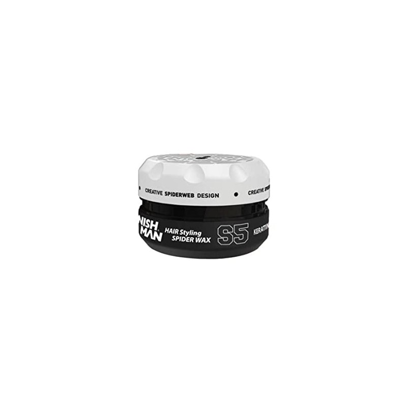 NISHMAN S5 Hair Styling Spider Wax - White 150 ml