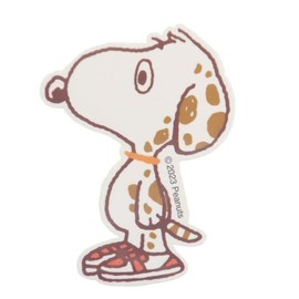 Snoopy [Character Sticker] Mini Decal Sticker / Marbles Peanuts