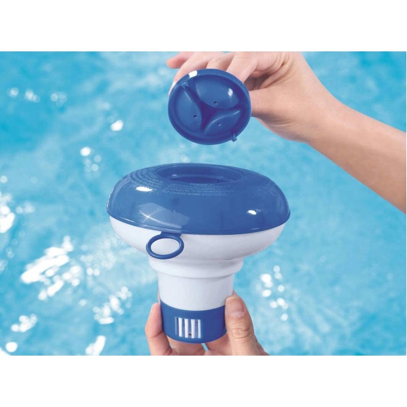 Bestway 58210-17 Chemical Floater - 5 inch, Blue