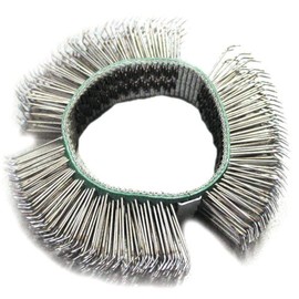 Dynabrade 92245: 4" (102 Mm) Dia. X 3/4" (19 Mm) W Bent Coarse Wire Wheel