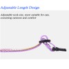FUNAT Rhinestone Cat Collar with Bell, Microfiber Soft and Comfortable
