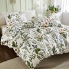 Herside Duvet Cover Double Size - 100% Cotton Reversible Floral
