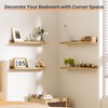 upsimples Floating Shelves for Wall, 23.6 Inch Shelves for Decor