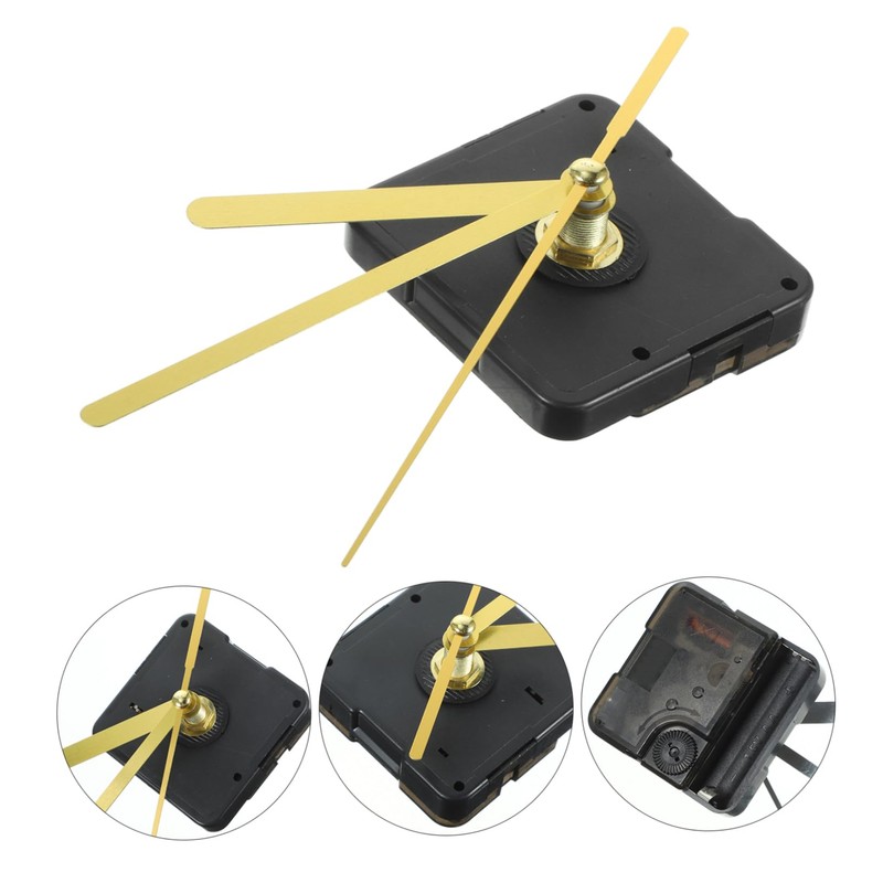 LALAFINA 1 Set DIY Mute Clock Movement Kit Replacement Mechanism