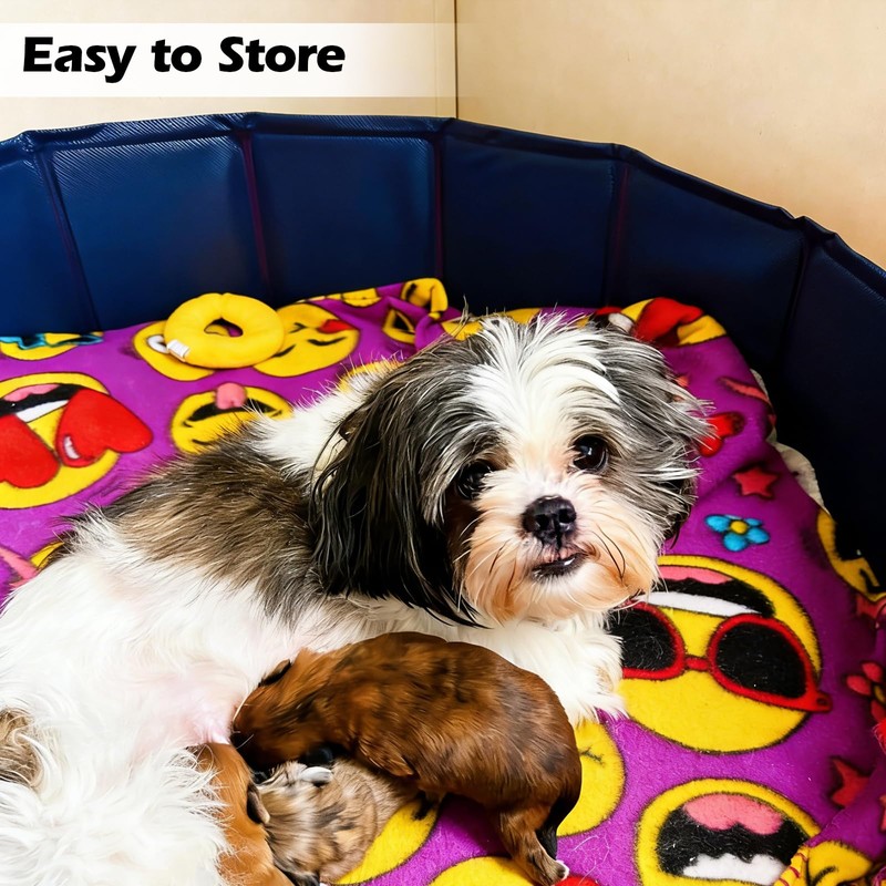 Artilife Dog Whelping Box Pool,Whelping Box for Dogs Birthing,Welping Box