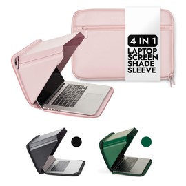 Sun Shade & Privacy Sleeve - Fits 13” MacBook from 2018. Other Laptops Please Check Size Guide - Glare Reduction | Heat Resistant | Eco-Friendly Materials | Pink. Patent no. D790551 - Philbert Design
