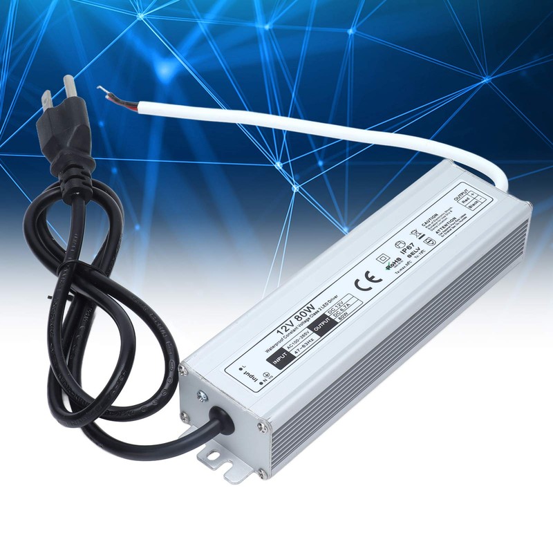 Waterproof IP67 Power Supply High Efficiency Safe Stable Multiple Protection