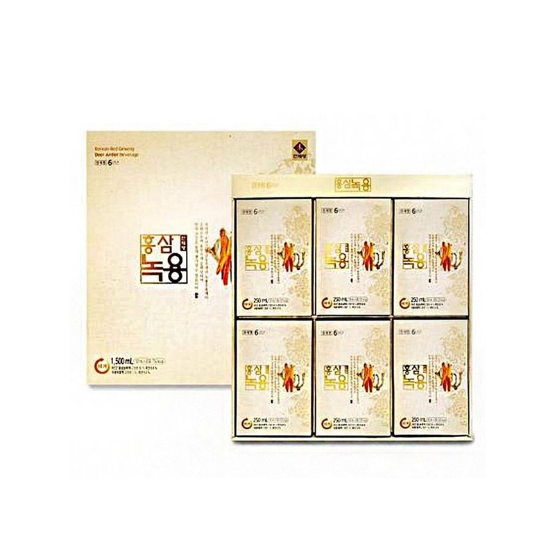 선물세트 김 6년근 홍삼 녹용 30포 Gift Set: 6-Year-Old Ginseng