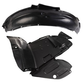 TRQ TRQ Inner Fender Liner Set Compatible with 1998-2001 Subaru Impreza SU1248114 SU1249101
