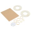 Macrame Board 11x15in Lightweight Macrame Braiding Board Reusable Grids Braiding