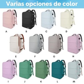 Taygeer Mochila de Equipaje de Mano, Mochila de Viaje de 35 Litros para Mujeres Aprobada por Aerolíneas, Bonita Bolsa de Viaje para Artículos Personal