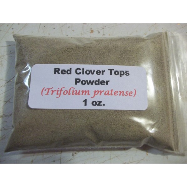 Red Clover 1 oz. Red Clover Tops Powder (Trifolium pratense)