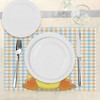 Ambesonne Cartoon Place Mats Set of 4, Hipster Boho Duck