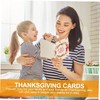 MAGICLULU 12pcs Blank Greeting Cards Set with Envelopes Stickers Thanksgiving