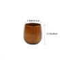 HomeImpel 4 Pack Wooden Coffee Cups Tea Cups, 4oz, 120ml,