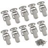 Zorfeter Small Stainless Steel Spring Loaded Toggle Lock Clasp Buckle