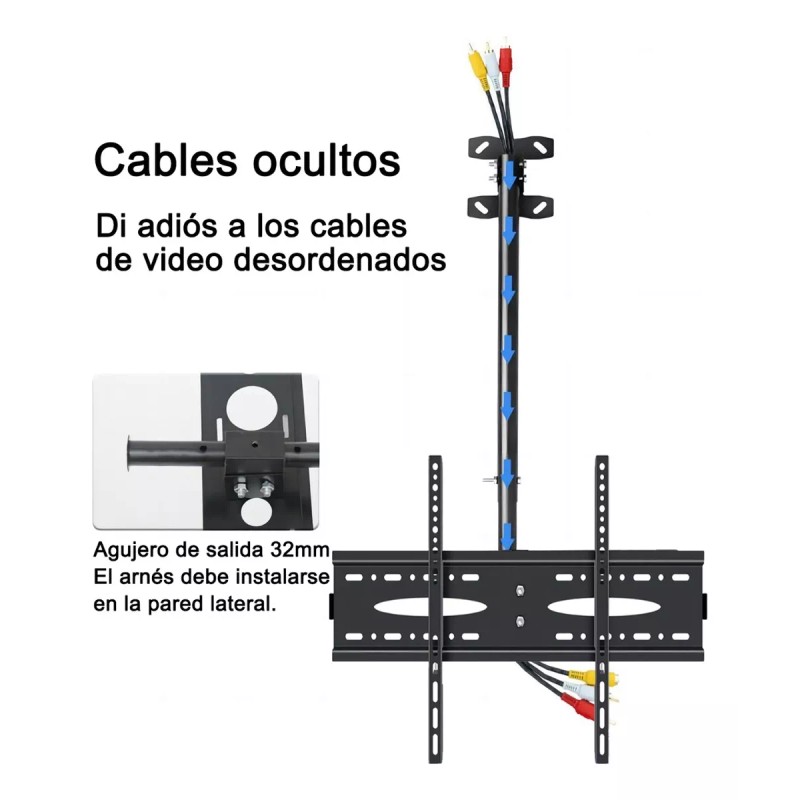 Unbranded Soporte De Pared Techo Para Pantalla Tv/monitor De 40