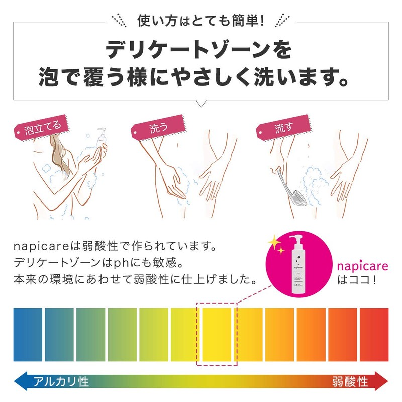 napicare delicate zone body soap 200ml moisturizing products basic skin