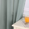 HongYa Pack of 1 Plain Curtain Transparent Voile Curtain with