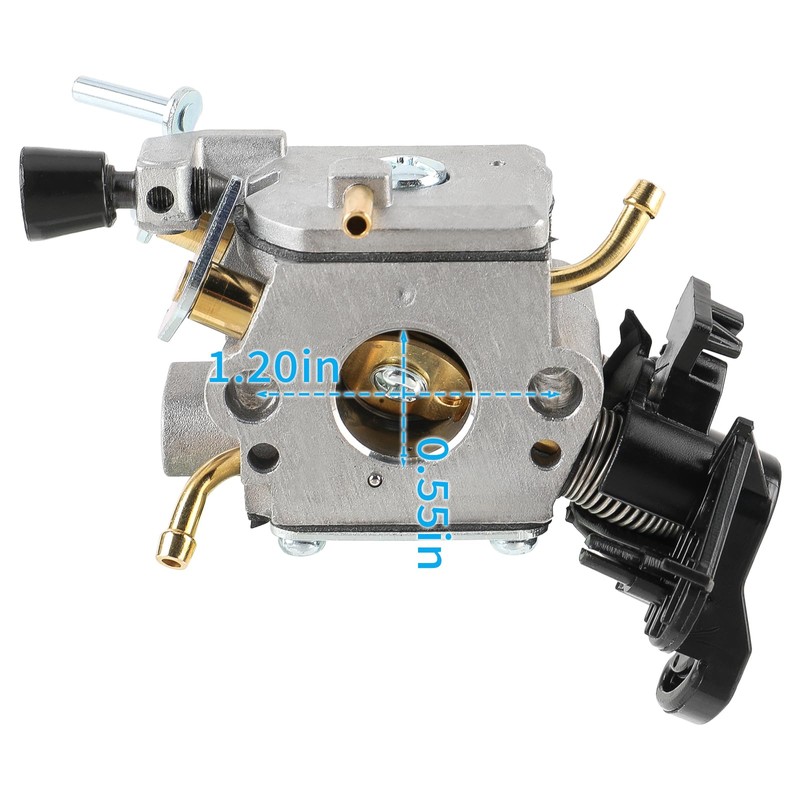 CARBBIA Carburetor Kit Compatible with Husqvarna 445 445E 450 450E
