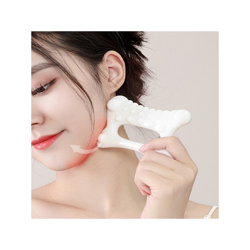 바디괄사 승모근 얼굴 목 세라믹 괄사 Body Gua Sha for