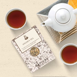 Napiers Singer's Tea | Loose Leaf Tea | Herbal Blend for Soothing and Supporting Strained Vocal Cords | 100g
