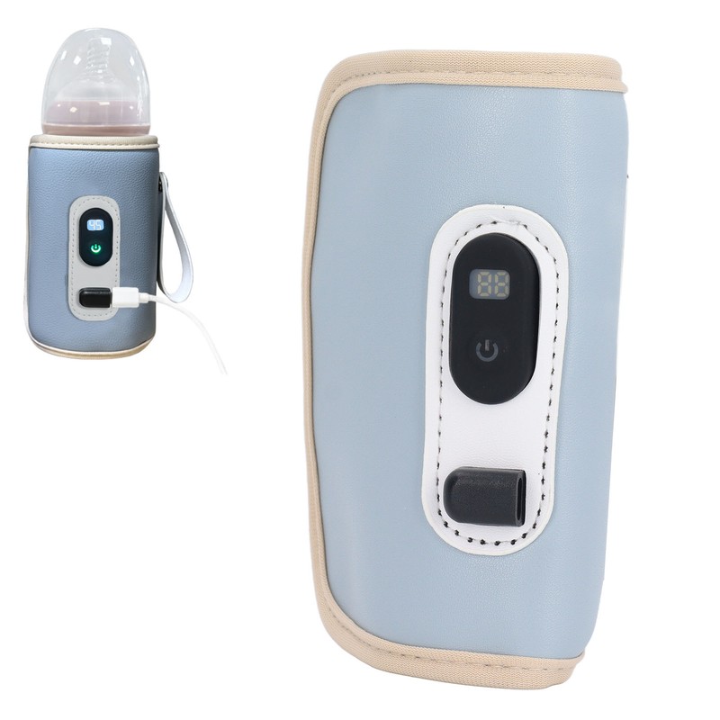 Baby Bottle Insulation Cover 21 Speeds Temperature Adjustable Portable USB