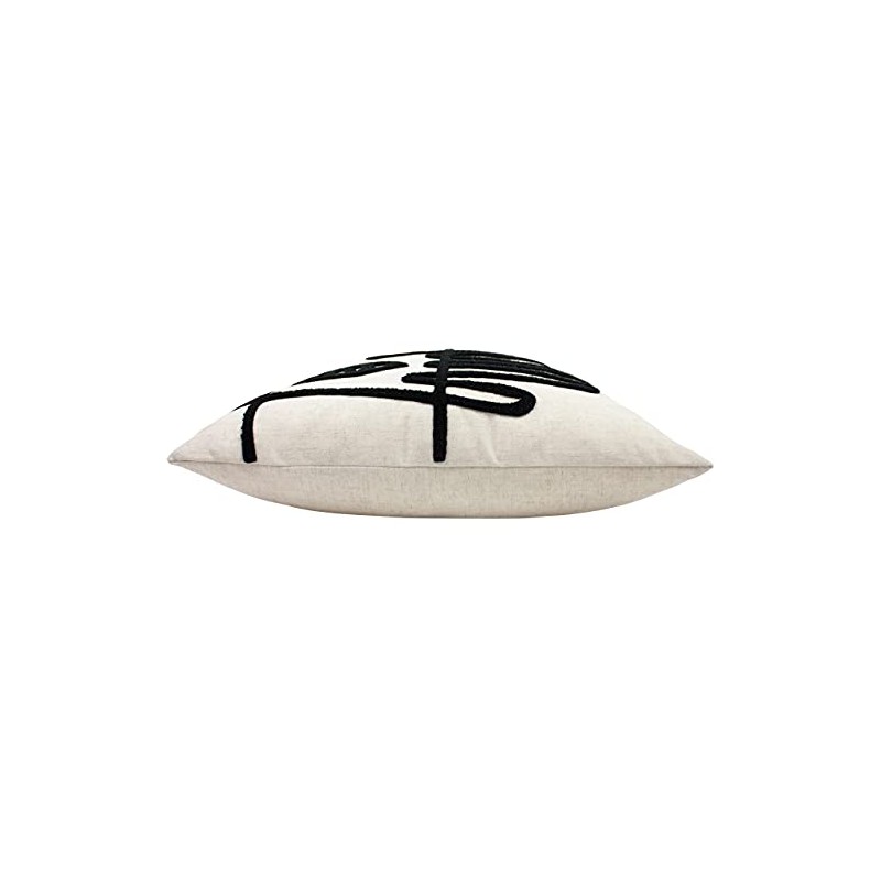 furn. Mono Face Cushion Cover, Linen, 50 x 50cm