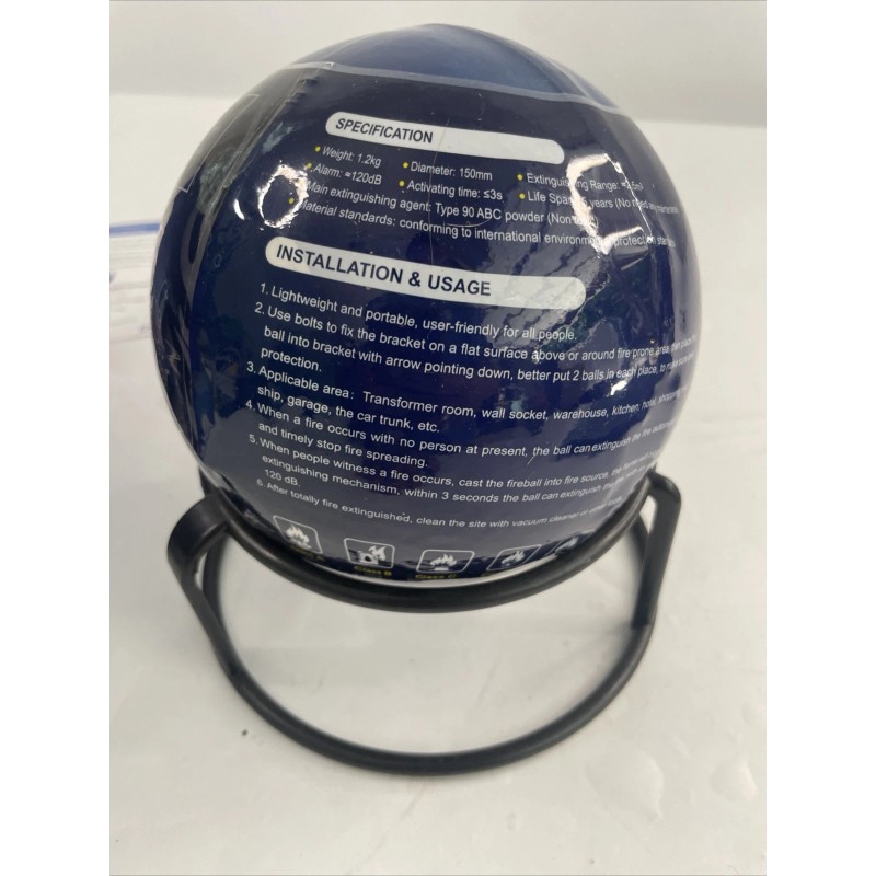 CFP Self Deploying Fire Extinguisher Ball 5 Class Residential/Co