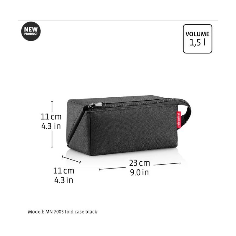reisenthel fold case Boxy Cosmetic Case: Optimal Travel Companion with