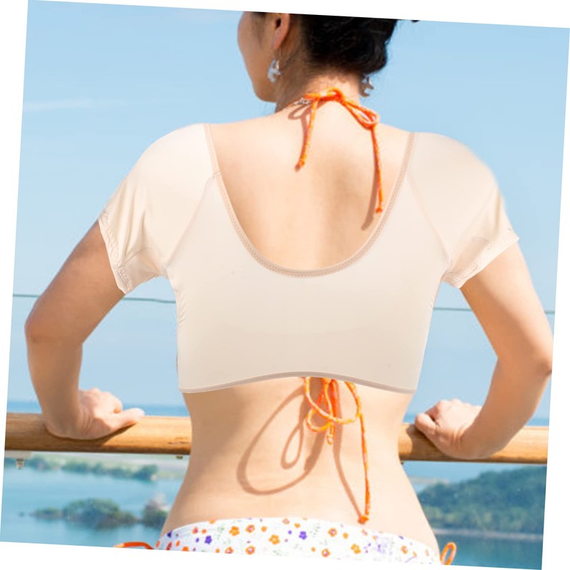 Healeved 2pcs Armpit Sweat Vest Underarm Pads for Sweating Washable