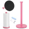 Stainless Steel Paper Towel Holder, Pink, Countertop for Kitchen &