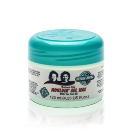 Stylin Dredz Mouldin' Gel Wax - Loc n Twist Gel - Dreadlock Gel Wax with Tea Tree Oil - 125 ml Pack of 4