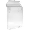 taymar DIN A5 Brochure Holder, Brochure Box with Lid, Weatherproof