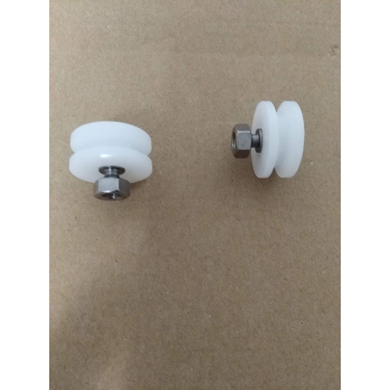 GAO Flora 2 castors greenhouse door POM diameter 25 mm