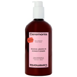 Ceremonia Guava Leave-In Conditioner Deep Hydration Repair Cream with Tamarind and Avocado, Jumbo Size 13.18 Fl Oz | 390 Ml