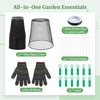 FELISTORY 12 Pack Chicken Wire Plant Covers, Chicken Wire Cloche