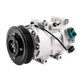 Air Conditioner AC Compressor with Clutch Compatible with Accent Rio 2012 2013 2014 2015 2016 2017 Pre-filled with Oil Replace 977011R100,977011W600