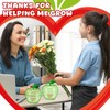 Mimorou 24 Pack Back to School Gifts Plastic Apple Containers,Classic,Green