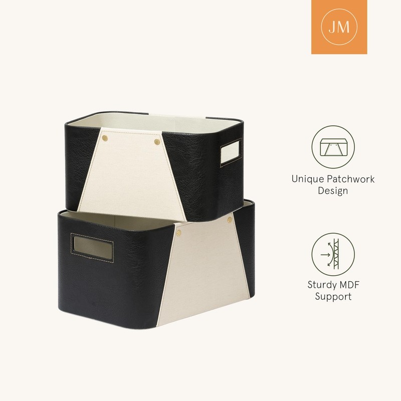 LA JOLIE MUSE Storage Baskets for Organizing, 2 Pack, Storage