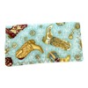 Checkbook Cover - Billfold Wallet - Western Boots Fabric Check