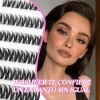 Wosheer Pestañas Postizas Autoadhesivas Sin Pegamento 10-16mm longitud mixta curva