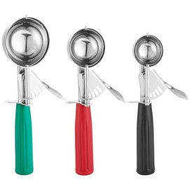 Saebye Cookie Scoop Set, Ice Cream Scoop Set, Cookie Scoops for Baking, Multiple Size Large-Medium-Small Size Disher, Professional 18/8 Stainless Stee
