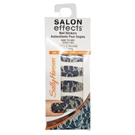 Sally Hansen NEW Sally Hansen Salon Effects Nail Stickers-120 LACEY DOES IT