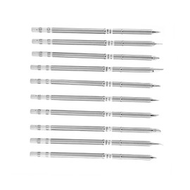 T12 Series Soldering Iron Tips Welding Tool Replacement for FX-951 Rework Station Tips Parts and Accessories (Pack of 10)